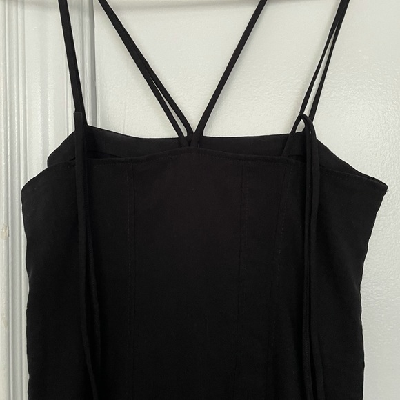 💜NWT ZARA LINEN BLEND DRESS SS21 - Picture 5 of 9